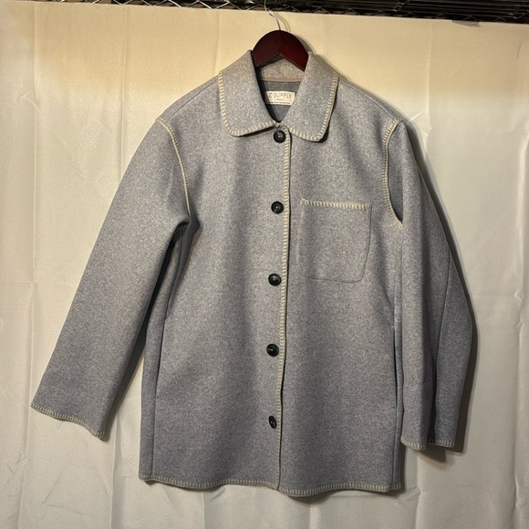 Z Supply Gray Olivia Whipstitch Jacket - Picture 3 of 13